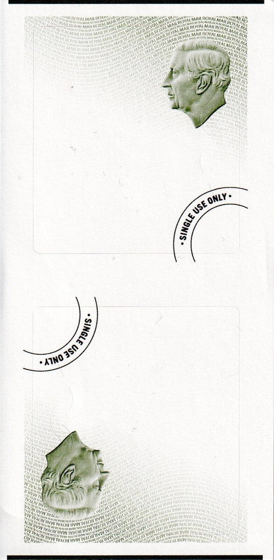 GB -  KC3 Blank White Horizon Labels - Unused (Pair)