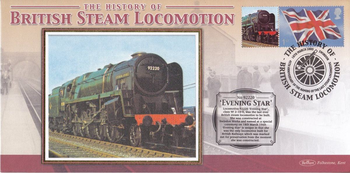 History of British Steam Locomation - Benham Smilers Covers - Multiple Choice