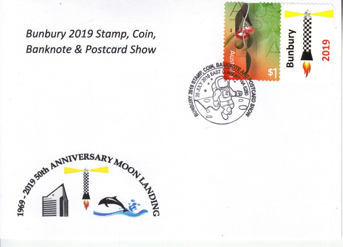 Australia 2019 - Bunbury Stamp & Coin Fair P-Stamp Cover - 2nd Day