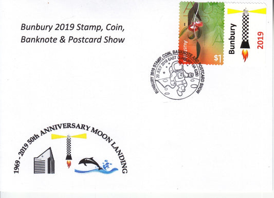 Australia 2019 - Bunbury Stamp & Coin Fair P-Stamp Cover - 2nd Day