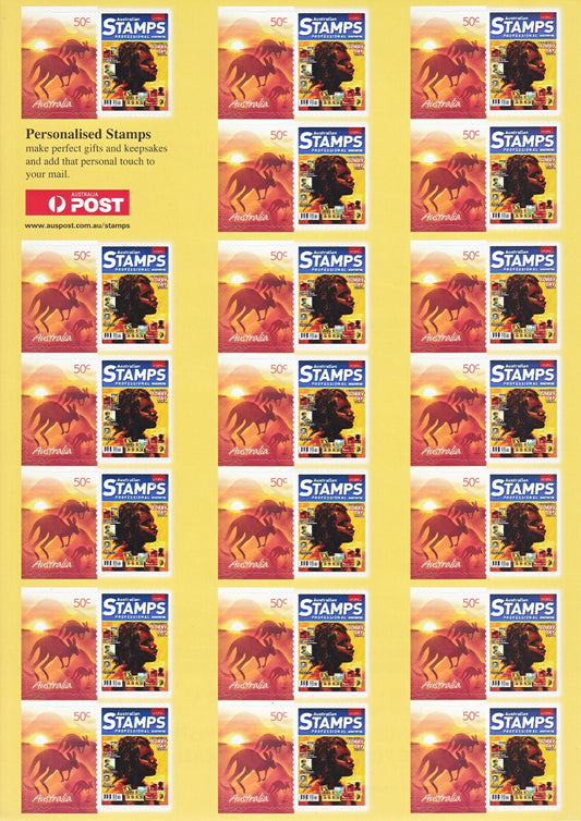 Australia 2008 - ASP P-Stamp Tribute Stamp Sheet - Sorry Day