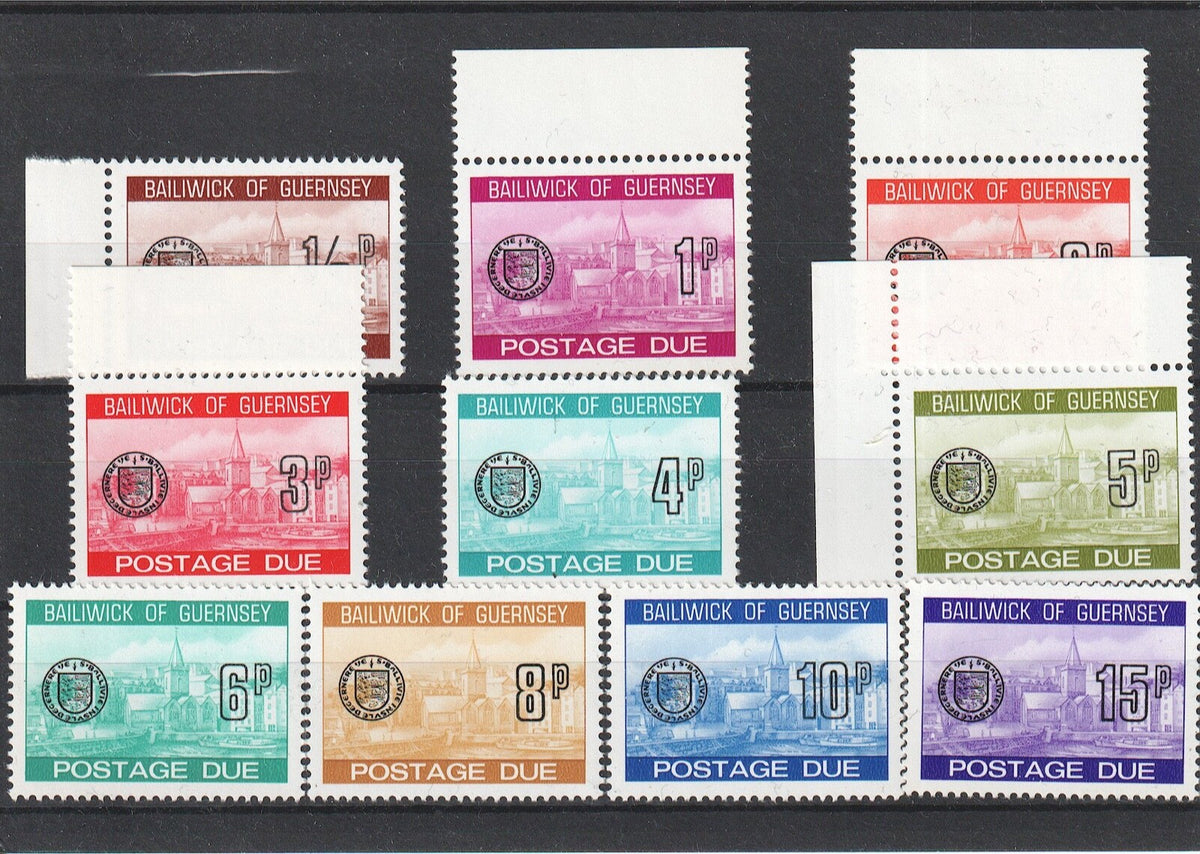 Guernsey 1977 - Postage Due - MNH Set - SG D18-D28