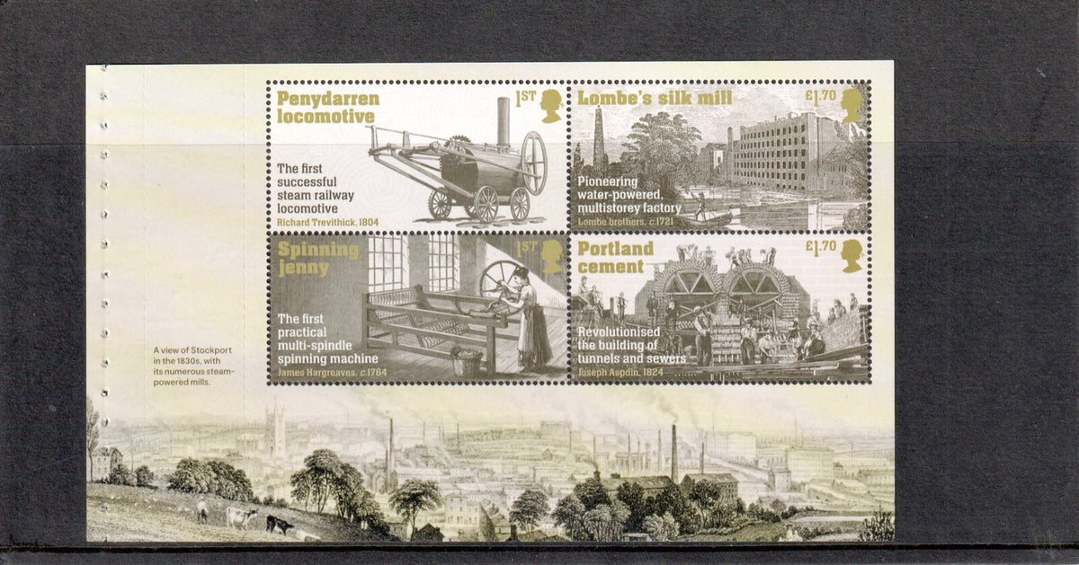 2021 Prestige Booklet Pane Ex DY39 - SG Cat Ref: 4557a