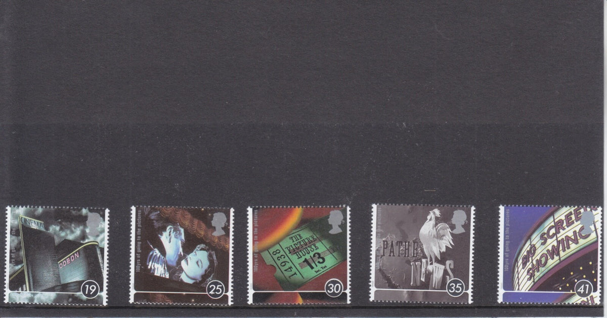 GB 1996 - Centenary of Cinema  - SG 1920-1924 - MNH