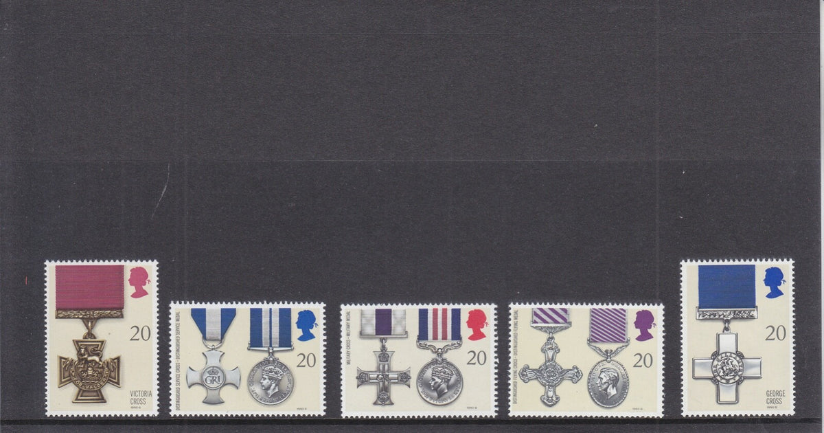 GB 1990 - Gallantry Awards - SG1517 - SG1521 - MNH