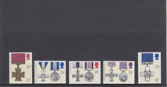 GB 1990 - Gallantry Awards - SG1517 - SG1521 - MNH