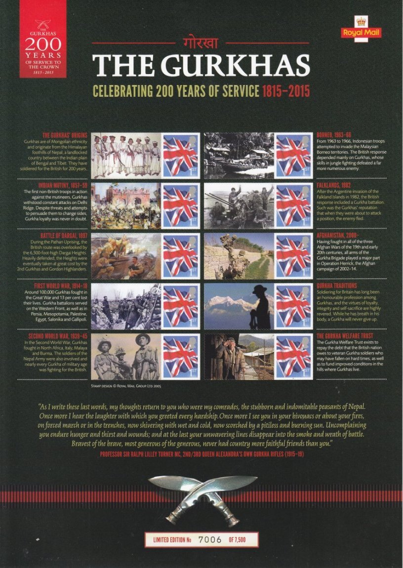 GB CSS1 - CSS38 Commemorative Sheets - Multiple Choice Listing Use Drop Down Box