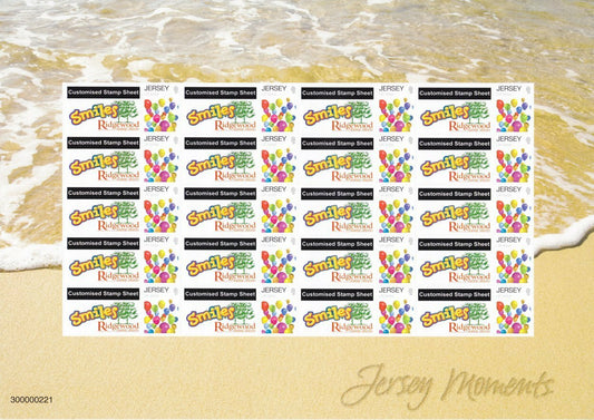 Jersey 2012 - Personalised Stamp Sheet JPS-01 - Rare MNH