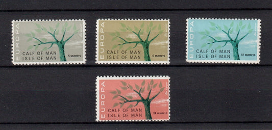 Calf of Man : EUROPA 1972 - CA.003-CA.006 (Rouletted)  MNH