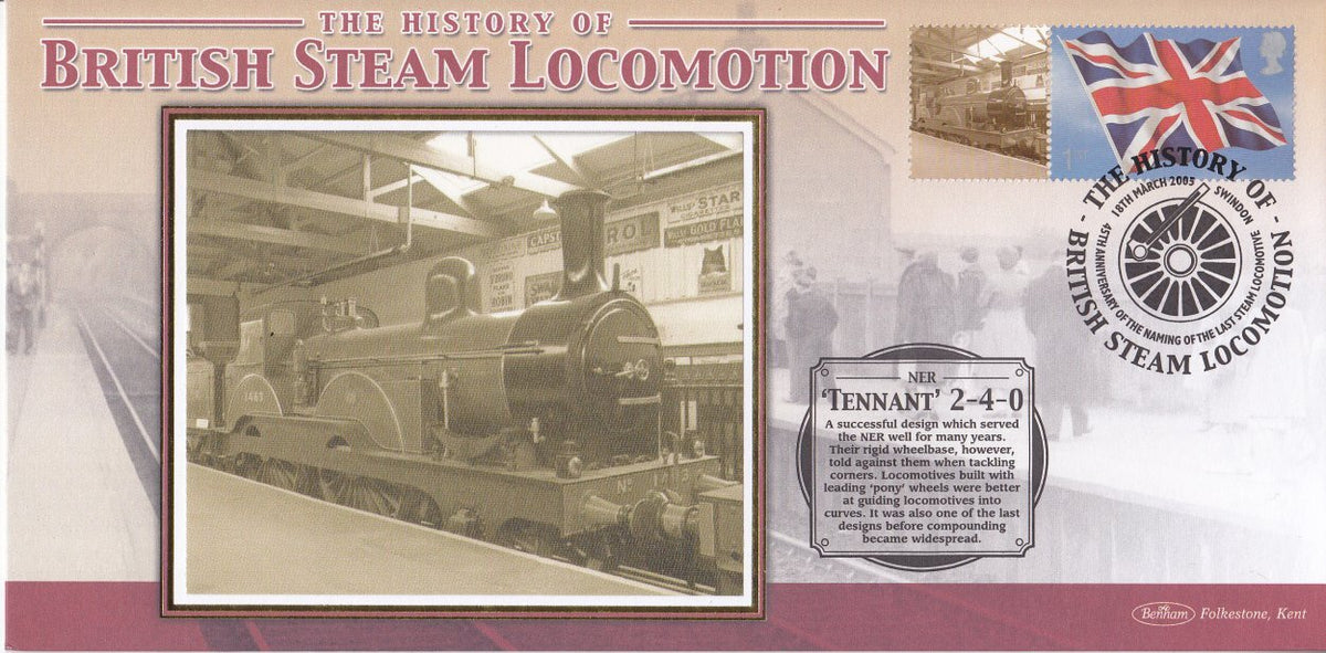 History of British Steam Locomation - Benham Smilers Covers - Multiple Choice