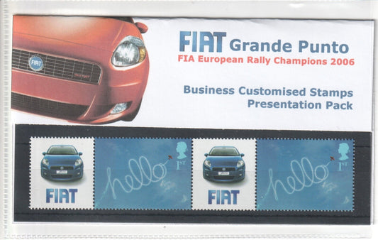 GB 2007 - Fiat Grande Punto - Smilers Presentation Pack