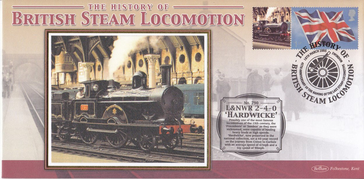 History of British Steam Locomation - Benham Smilers Covers - Multiple Choice