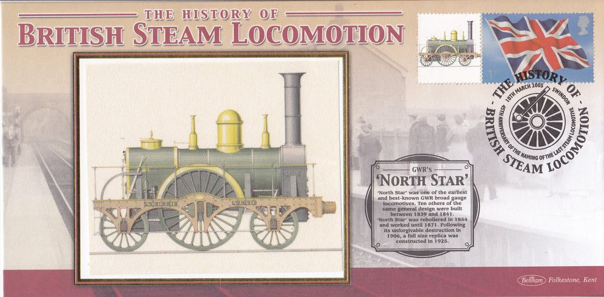 History of British Steam Locomation - Benham Smilers Covers - Multiple Choice