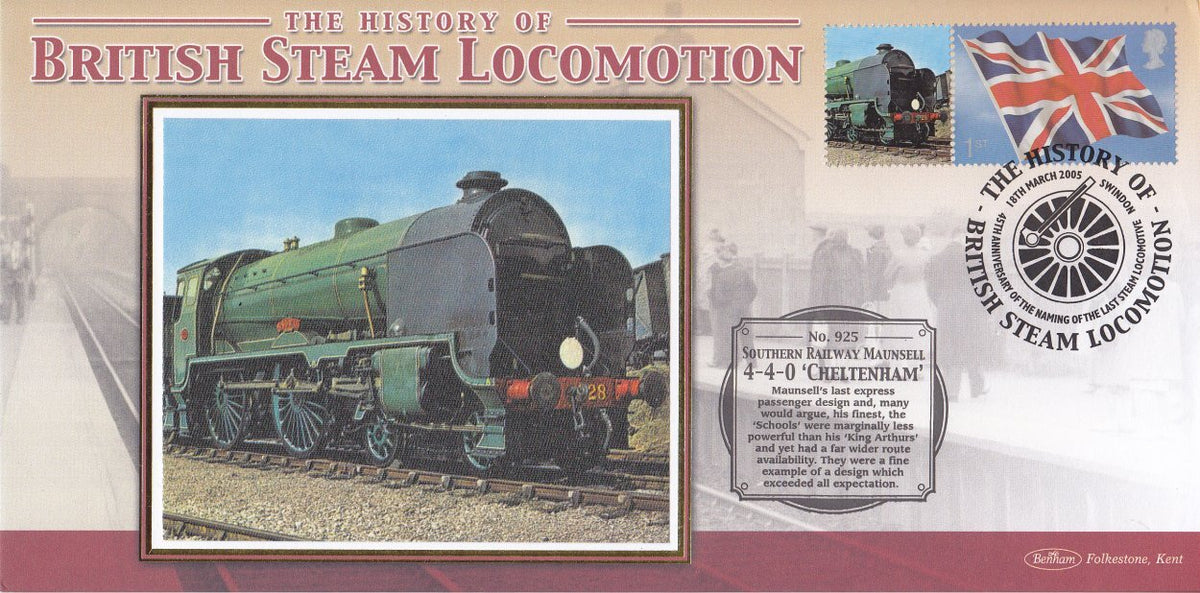 History of British Steam Locomation - Benham Smilers Covers - Multiple Choice