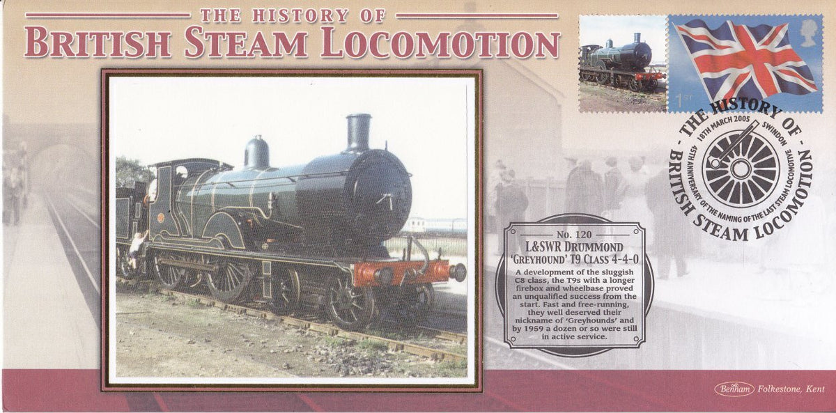 History of British Steam Locomation - Benham Smilers Covers - Multiple Choice