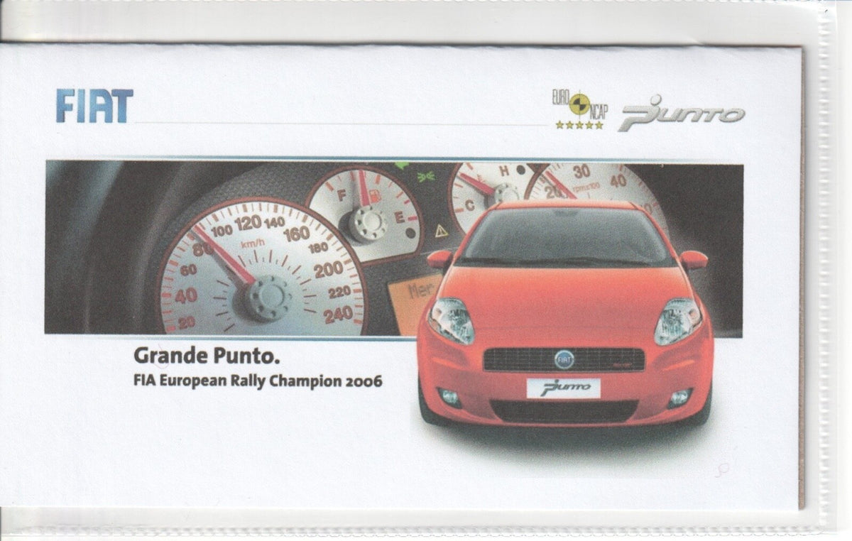 GB 2007 - Fiat Grande Punto - Smilers Presentation Pack