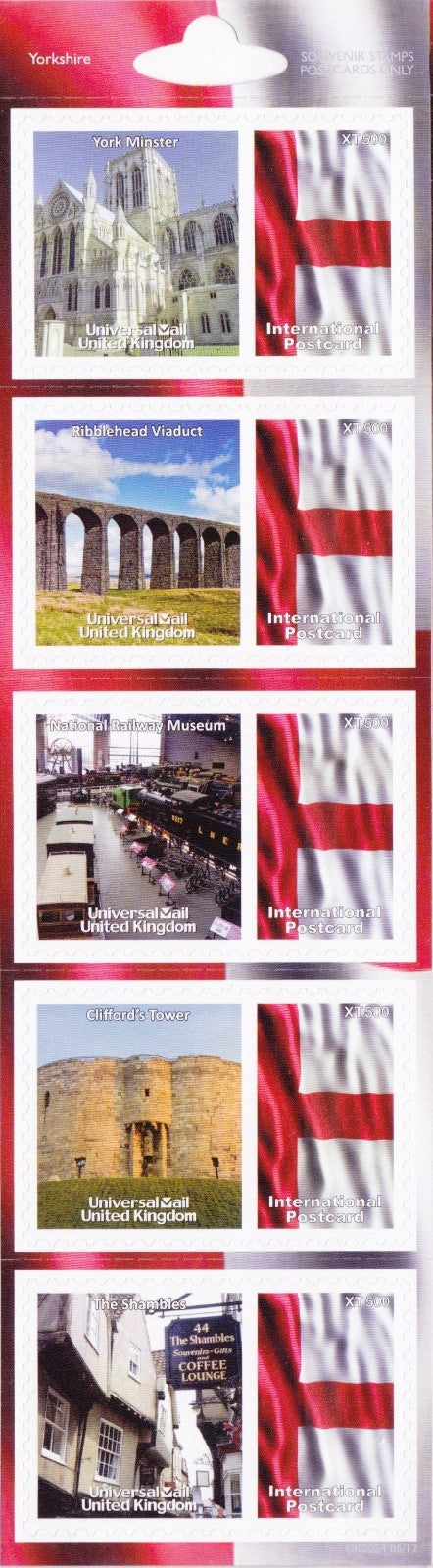 GB Universal Mail Tourist Stamps - buy one or more from the drop down menu!!