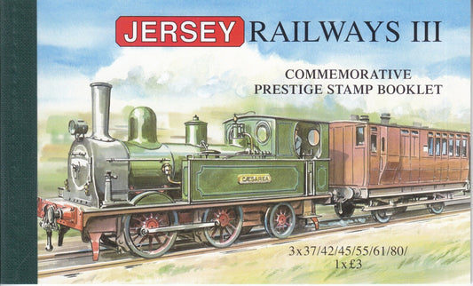 Jersey 2009 - Jersey Railways III Prestige Booklet  - SG-SB68