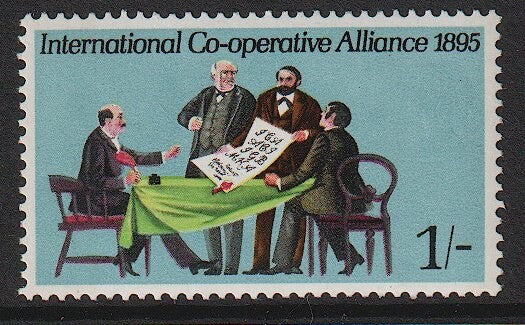 GB 1970 Anniversaries, 1/- Value - Gold (Queen's Head) Omitted - SG821a -  MNH