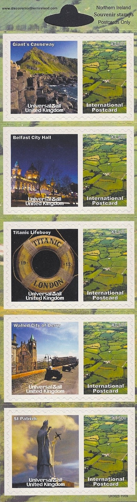 GB Universal Mail Tourist Stamps - buy one or more from the drop down menu!!