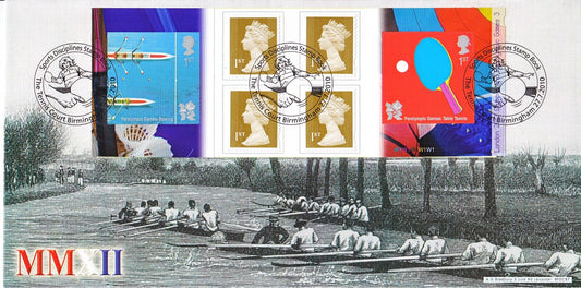 Bradbury FDC - London Olympics - Retail Booklet 3 - SG-PM24