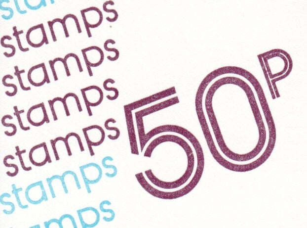 GB 50p Folded Booklets - Multi-Buy from Drop Down Menu