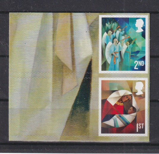 GB 2021 - Christmas Smilers - 2nd and 1st class - Litho with Elliptical Perf MNH
