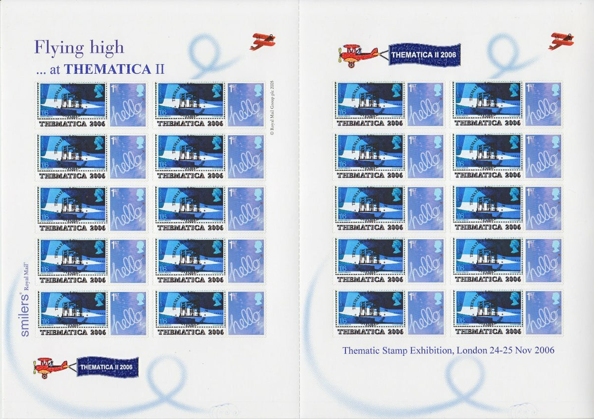 GB 2006 - Thematica 2006 - Themed Smilers with additional border print - TS-82a