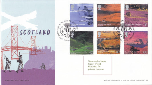 GB 2003 - A British Journey - Scotland - FDC