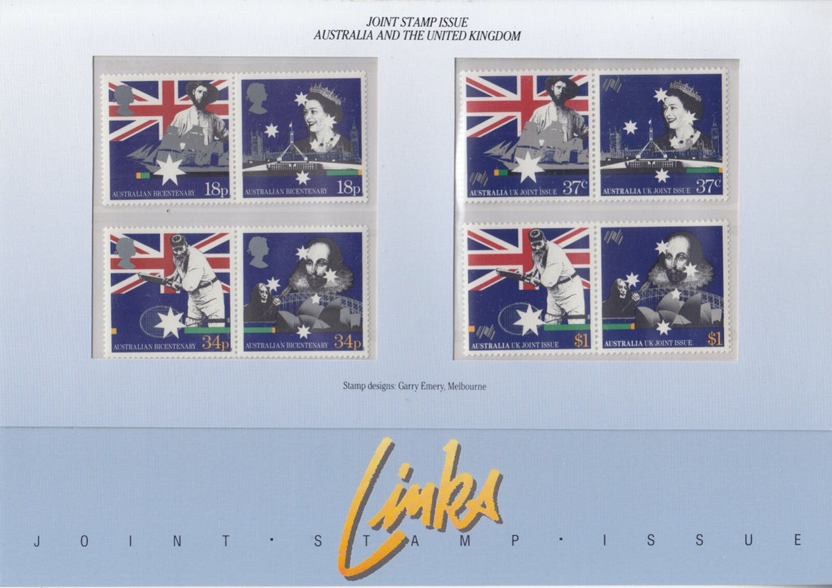 1988 Australia - Links Australia & Britain 200 Years - Presentation Pack/Book
