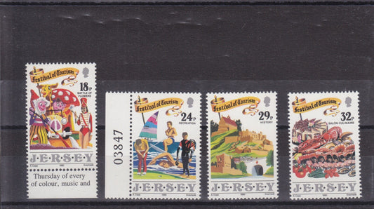 Jersey 1990 - Festival of Tourism - SG 521-524 - MNH