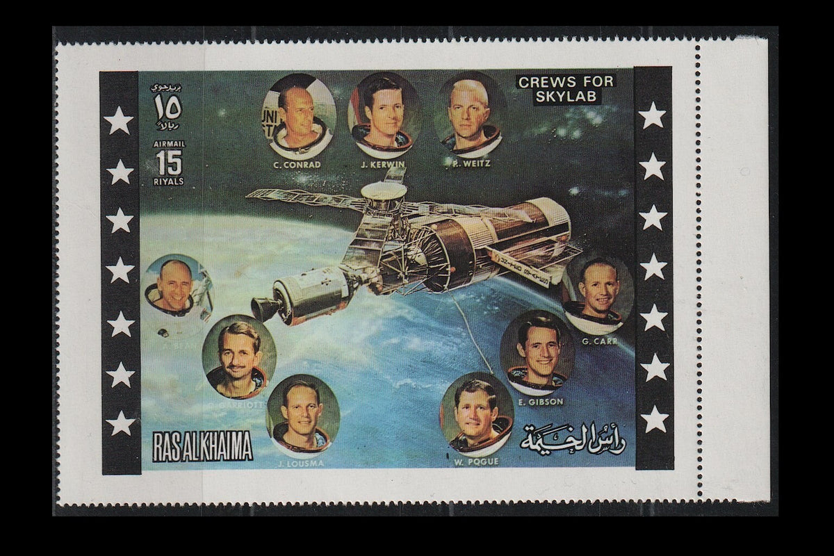 1972  Ras Al Khaima - Skylab Programme - Mi-851A - Perf. - MNH