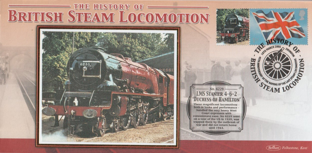 History of British Steam Locomation - Benham Smilers Covers - Multiple Choice