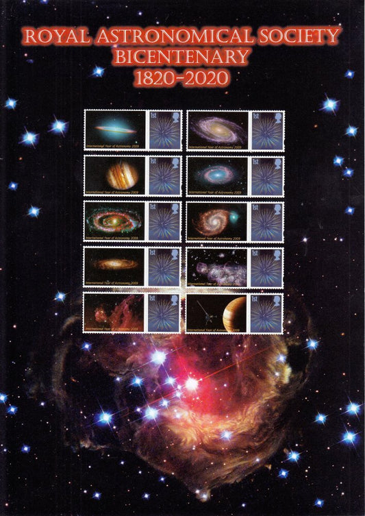 GB 2020 - Bicentenary of Royal Astronomical Society - Smilers - Ref: BC-521