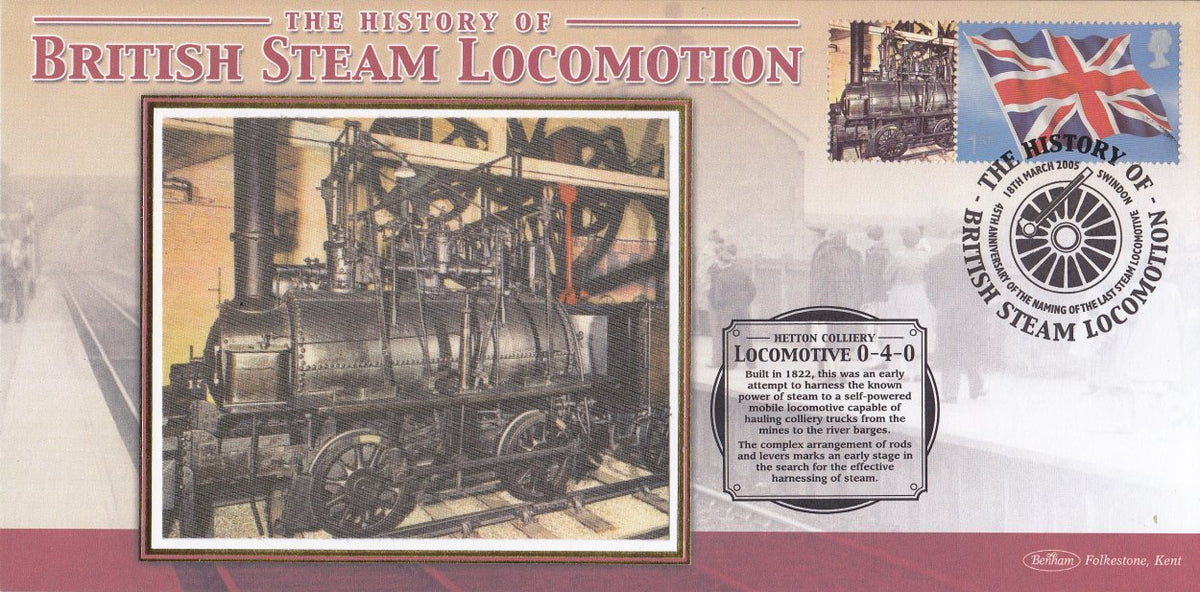 History of British Steam Locomation - Benham Smilers Covers - Multiple Choice