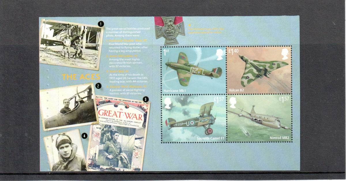 2018 Prestige Booklet Pane Ex DY25 - SG Cat Ref: 4059b
