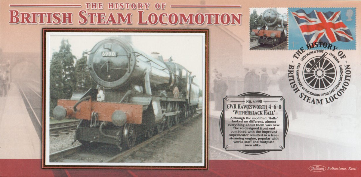History of British Steam Locomation - Benham Smilers Covers - Multiple Choice