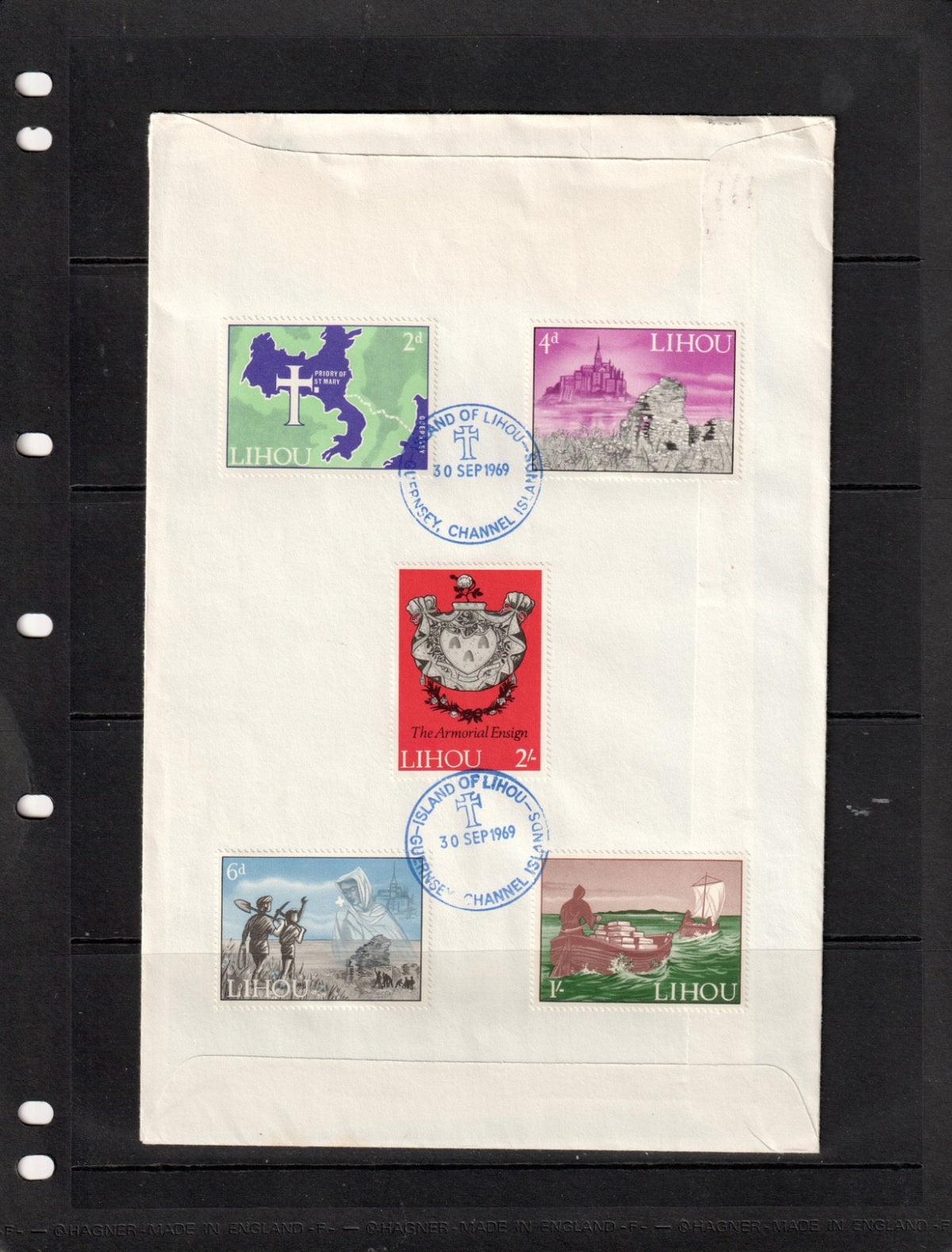 GB Locals : Isle of Lihou  :  30 Sep 1969  - Last day of GPO Postal Service